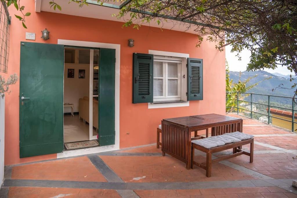 031 - Casa Armonia Vista Mare Sestri Levante, Pace Natura San Bernardo  Extérieur photo