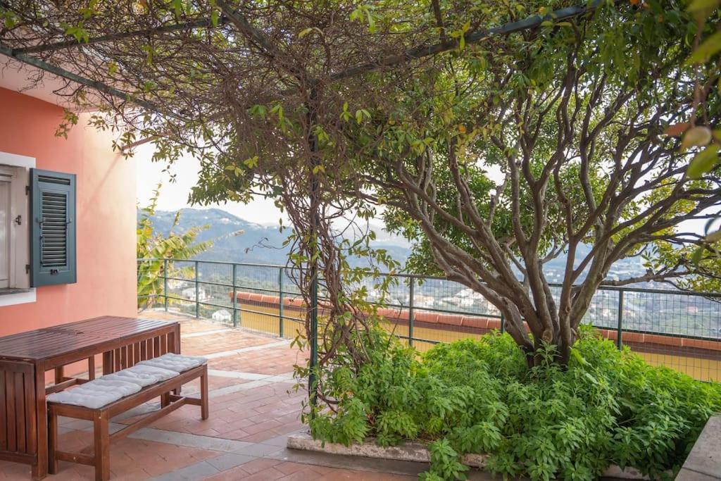 031 - Casa Armonia Vista Mare Sestri Levante, Pace Natura San Bernardo  Extérieur photo