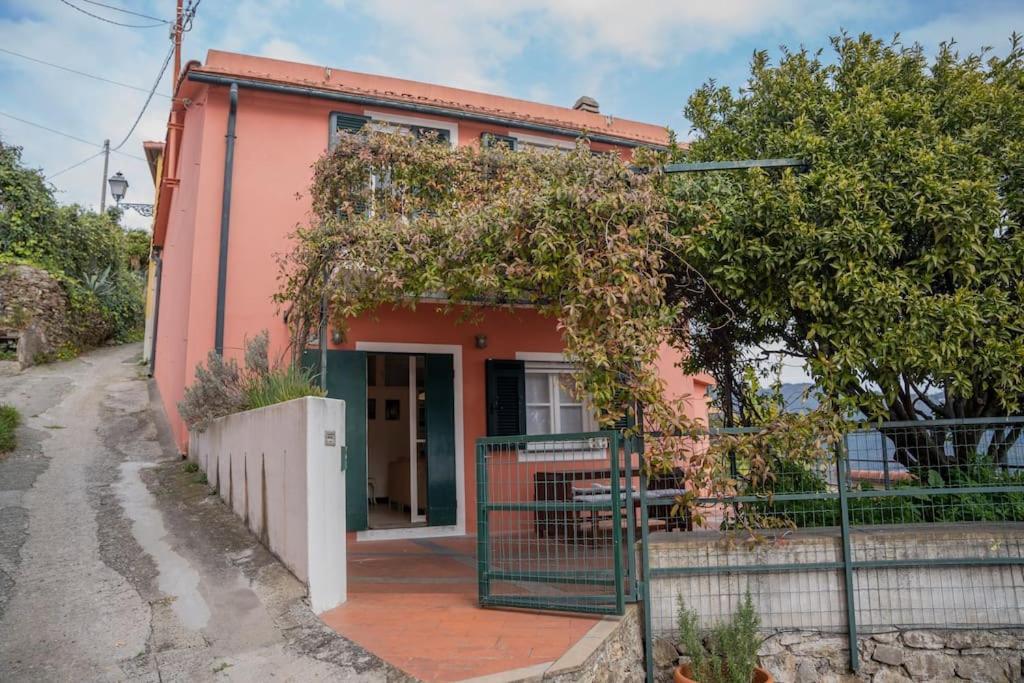 031 - Casa Armonia Vista Mare Sestri Levante, Pace Natura San Bernardo  Extérieur photo