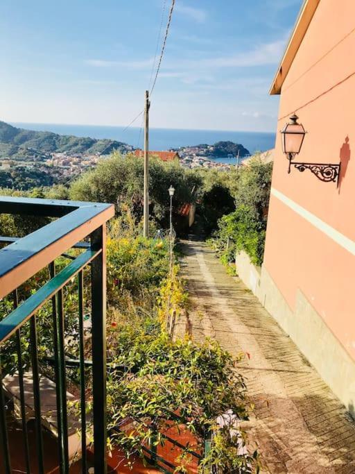 031 - Casa Armonia Vista Mare Sestri Levante, Pace Natura San Bernardo  Extérieur photo